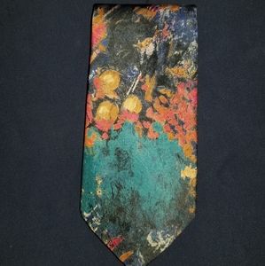 Italian All Silk Hand Made Necktie Tie Colorful